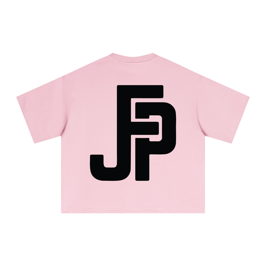 JFF Staff Essential Boxy T-Shirt SS26 (Unisex) Black Logo