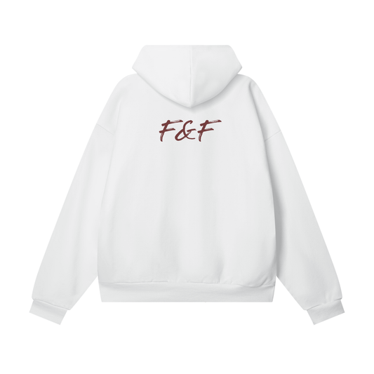 JFP Washington Commanders Red F&F Oversize Heavyweight Hidden Pocket Fleece Hoodie