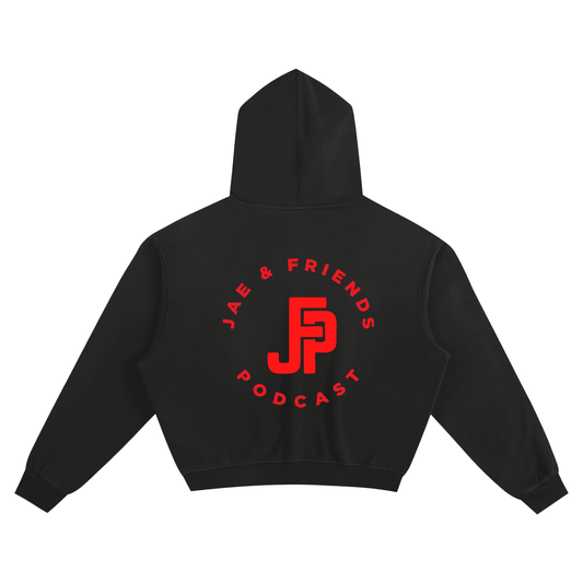 JFP "Sunfade Black" Boxy Hoodie
