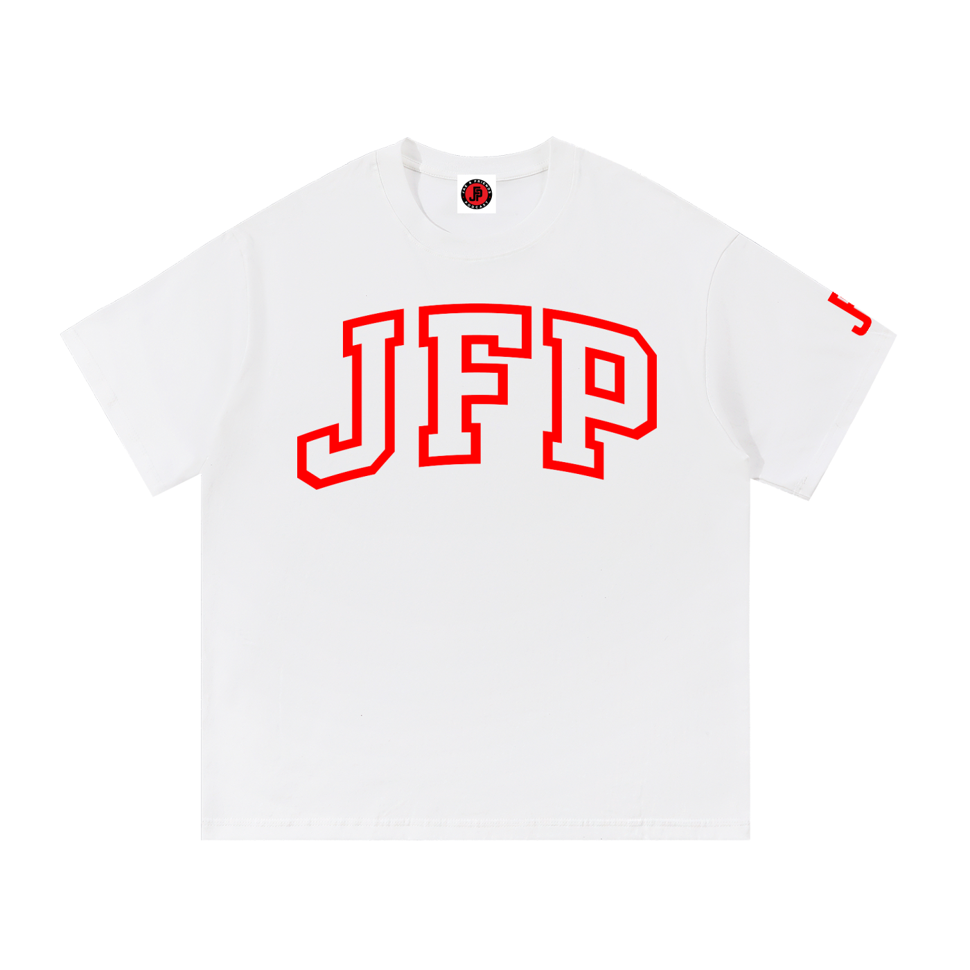 JFP Essential Cotton T-Shirt//Red Logo