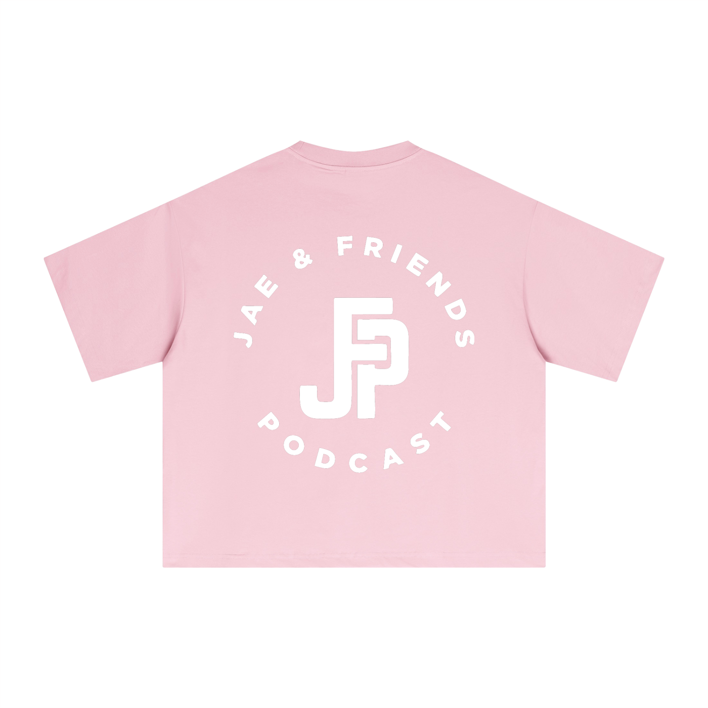 JFP Staff Essential Boxy T-Shirt SS26 (Unisex) White Logo