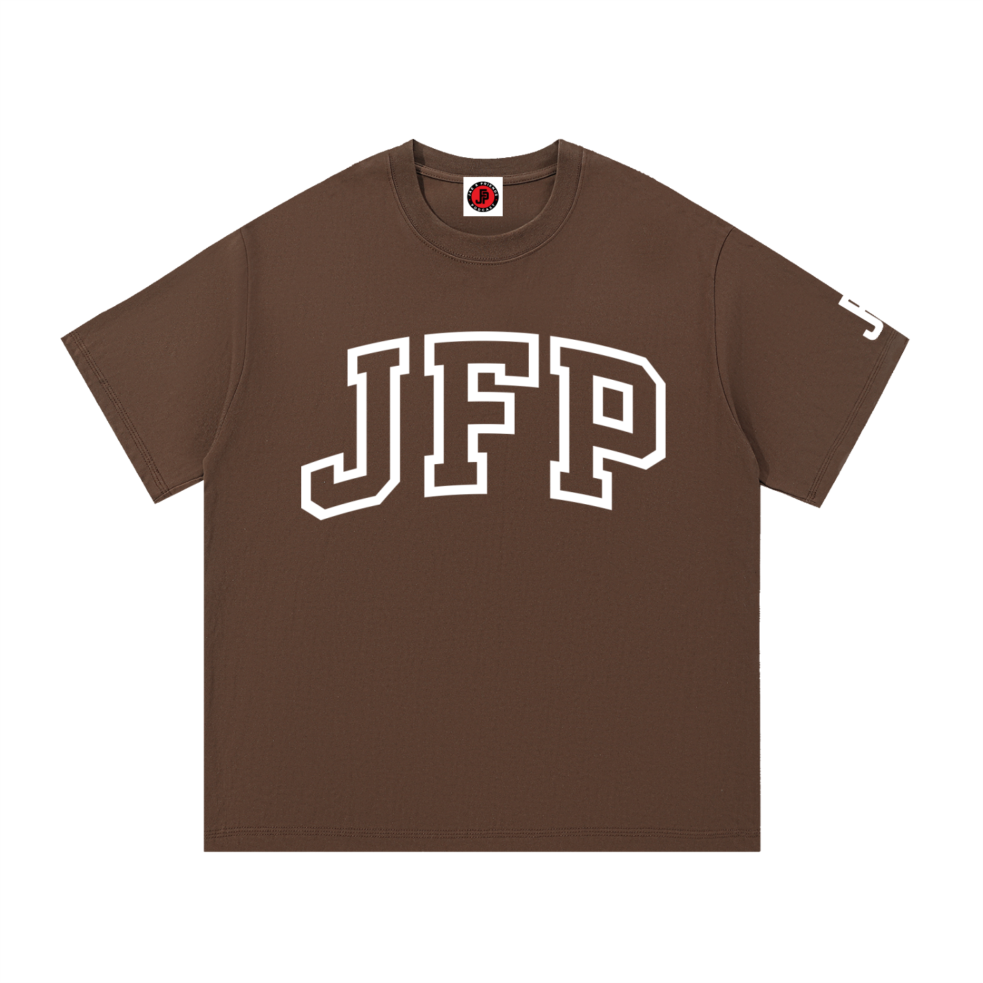 JFP Essential Cotton T-Shirt//White Logo