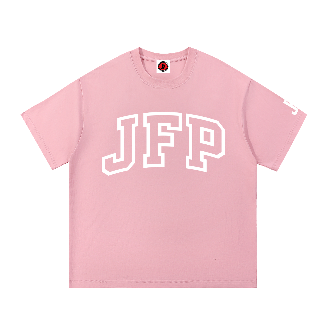 JFP Essential Cotton T-Shirt//White Logo