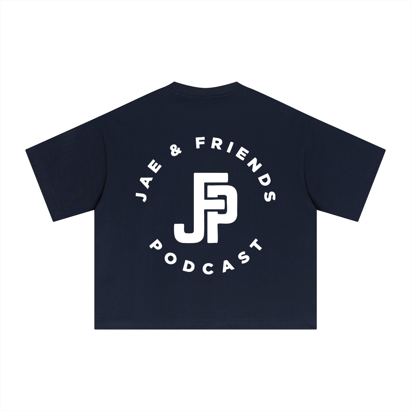 JFP Staff Essential Boxy T-Shirt SS26 (Unisex) White Logo