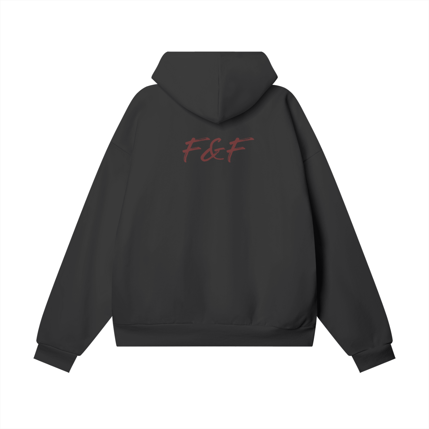 JFP Washington Commanders Red F&F Oversize Heavyweight Hidden Pocket Fleece Hoodie