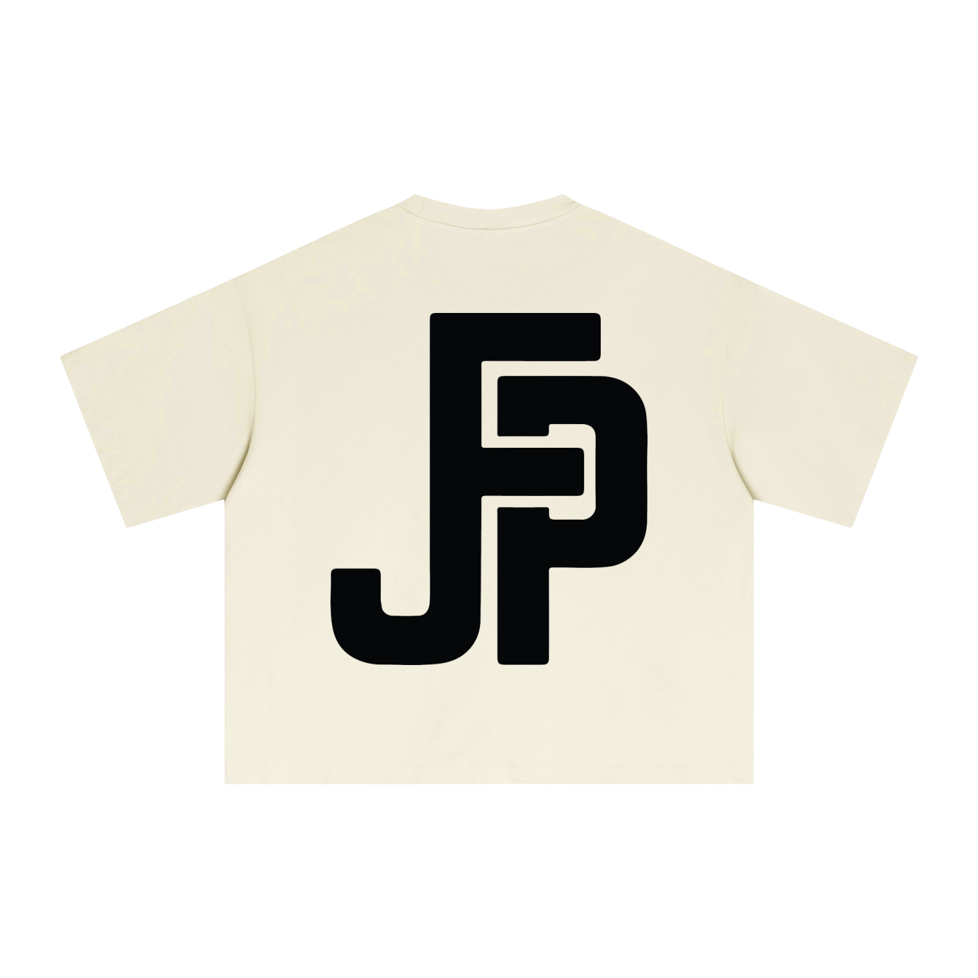 JFF Staff Essential Boxy T-Shirt SS26 (Unisex) Black Logo