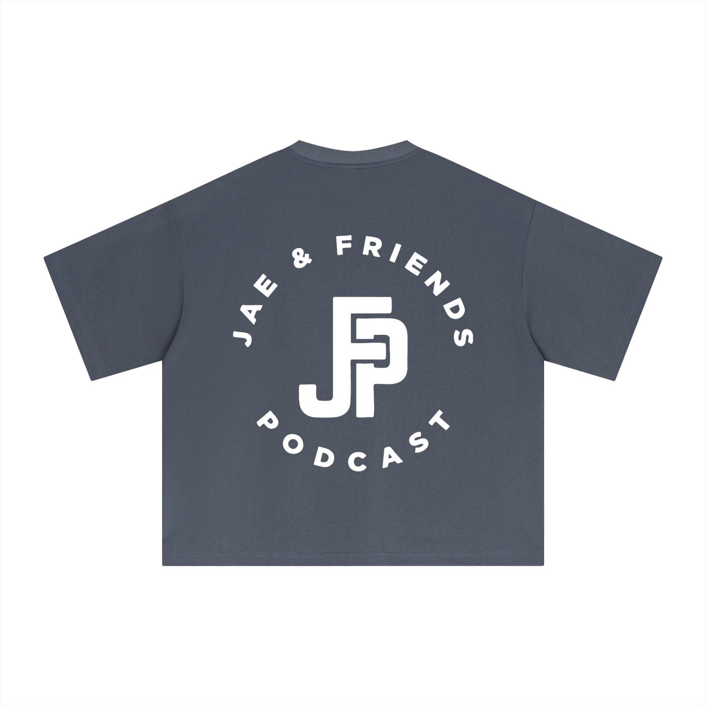JFP Staff Essential Boxy T-Shirt SS26 (Unisex) White Logo