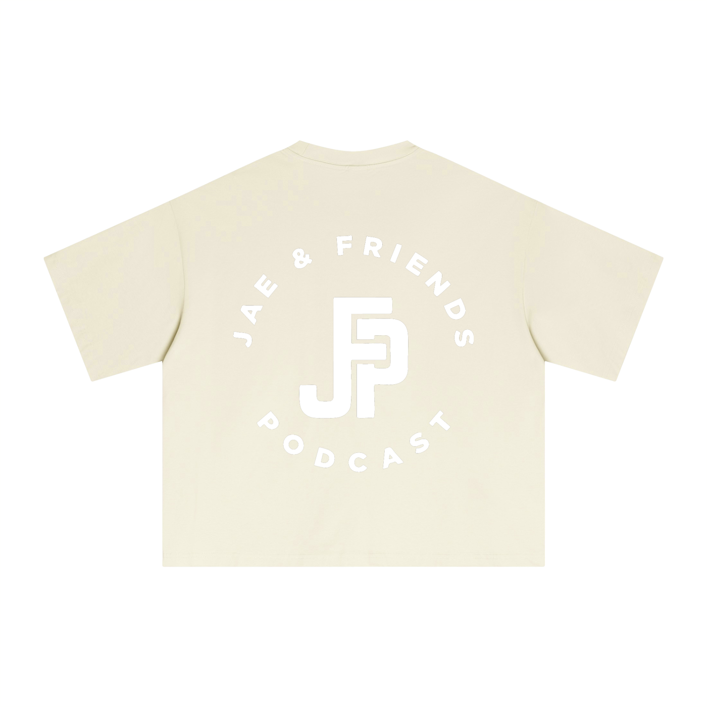 JFP Staff Essential Boxy T-Shirt SS26 (Unisex) White Logo