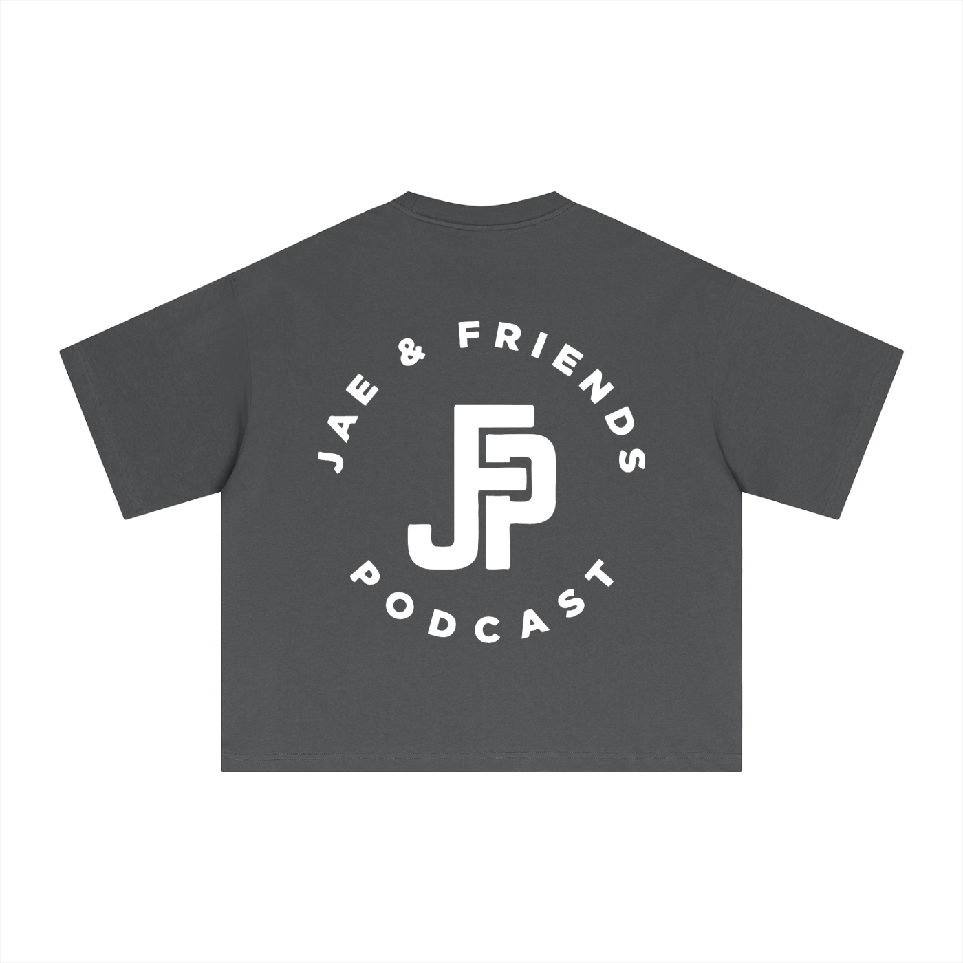 JFP Staff Essential Boxy T-Shirt SS26 (Unisex) White Logo
