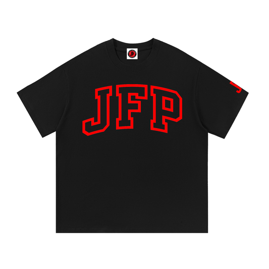 JFP Essential Cotton T-Shirt//Red Logo