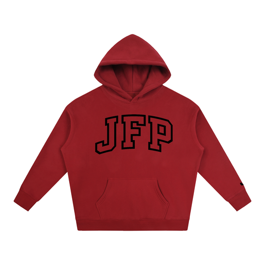 JFP Oversize Fleeced Hoodie//Black Logo
