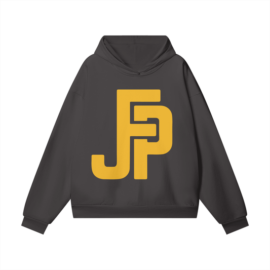 JFP Steelers Gold F&F Oversize Heavyweight Hidden Pocket Fleece Hoodie