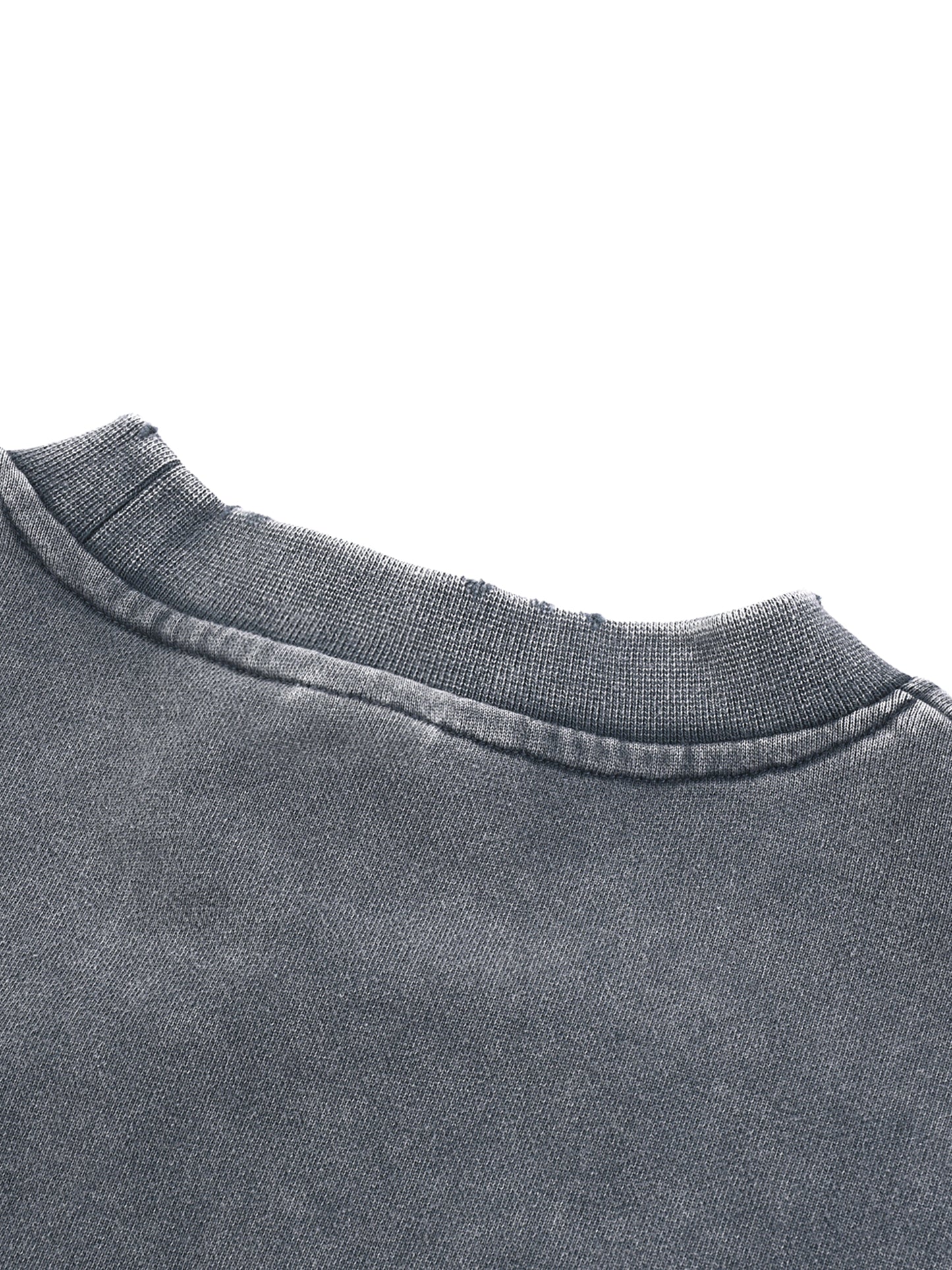 JFP Women's Snow Washed Raw Edge Cropped Sweatshirt